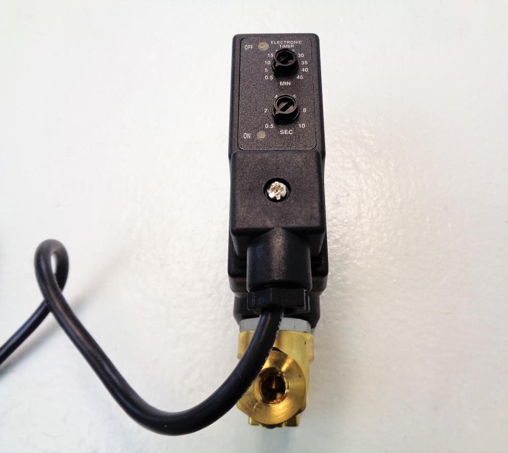 Deltech Automatic Drain Valve ADV1711 Flair Timer & Parker